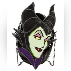 Danielle Nicole Maleficent Die-cut Crossbody Bag RARE NWT